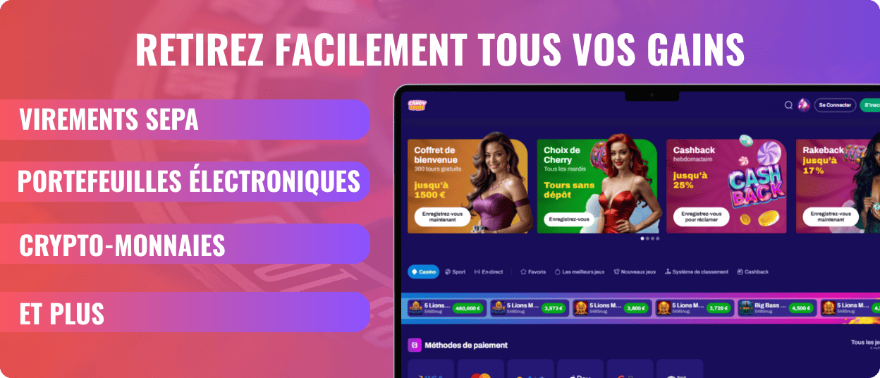 candy spinz payment methods